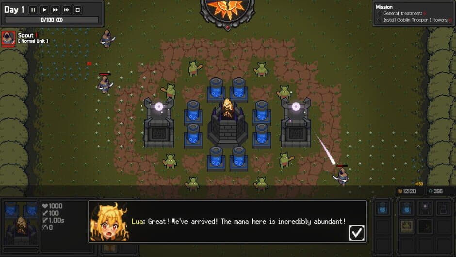 Скриншот 1 из Mawang: Dark Lord Defense