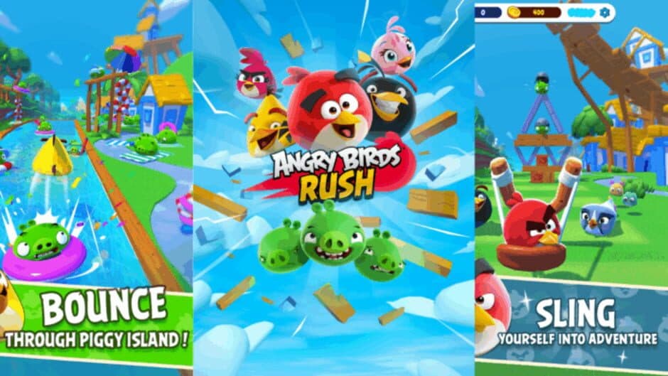 Скриншот 1 из Angry Birds Rush