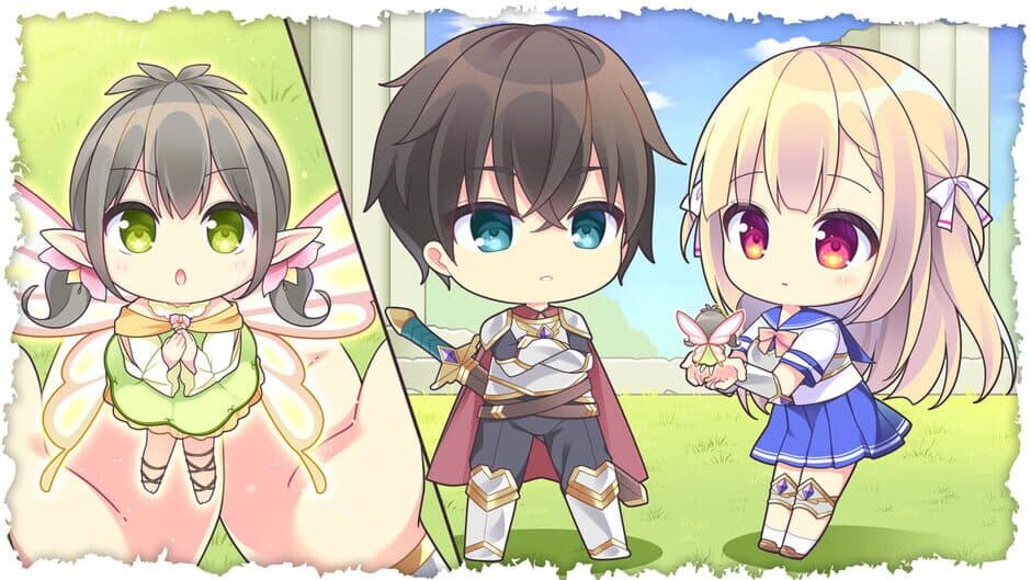 Скриншот 1 из Sora no Ao to Shiro to