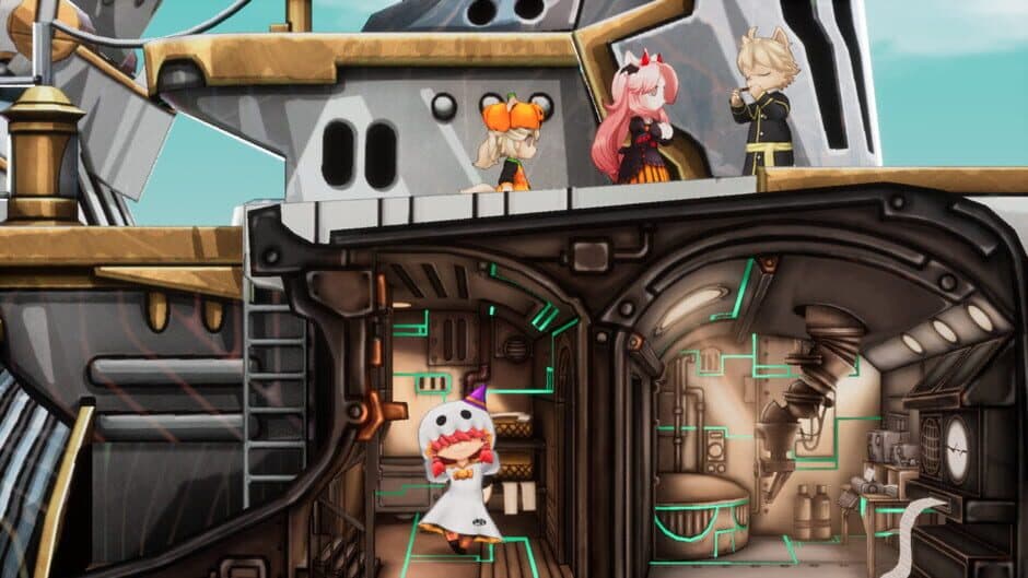 Скриншот 4 из Fuga: Melodies of Steel 3 - Halloween Costume Pack