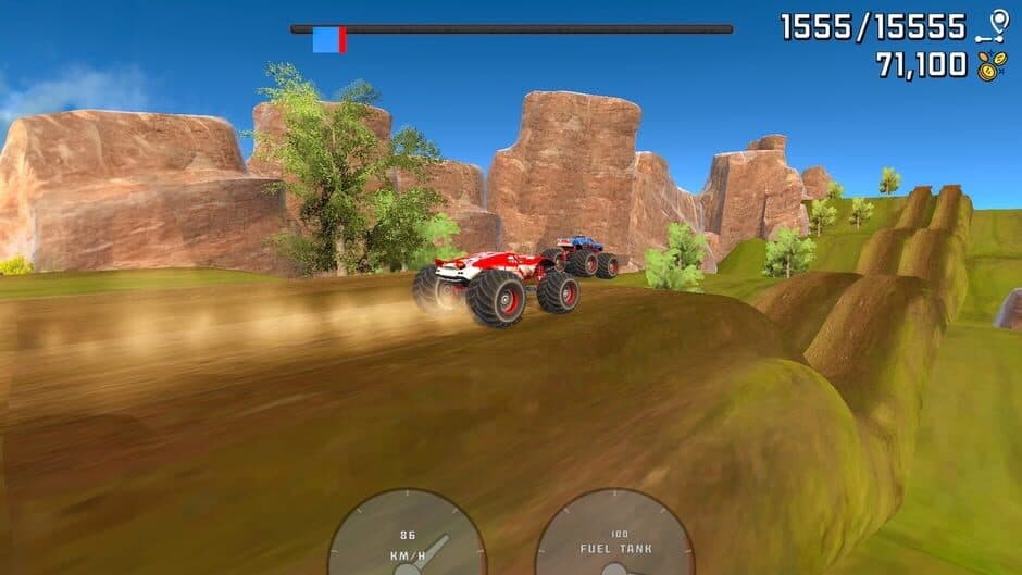 Скриншот 2 из Monster Ramp Racing
