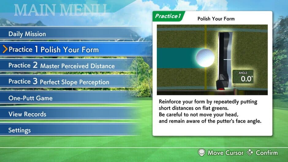 Скриншот 2 из Golf Training at Home, Good Putt!