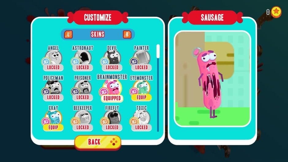 Скриншот 5 из Run Sausage Run!: Bones Edition