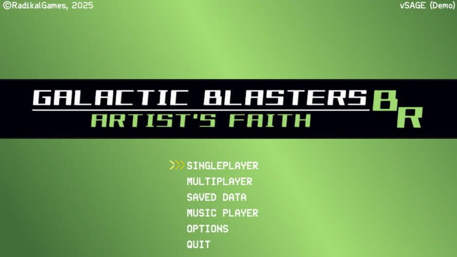 Скриншот 3 из Galactic Blasters BR: Artist's Faith