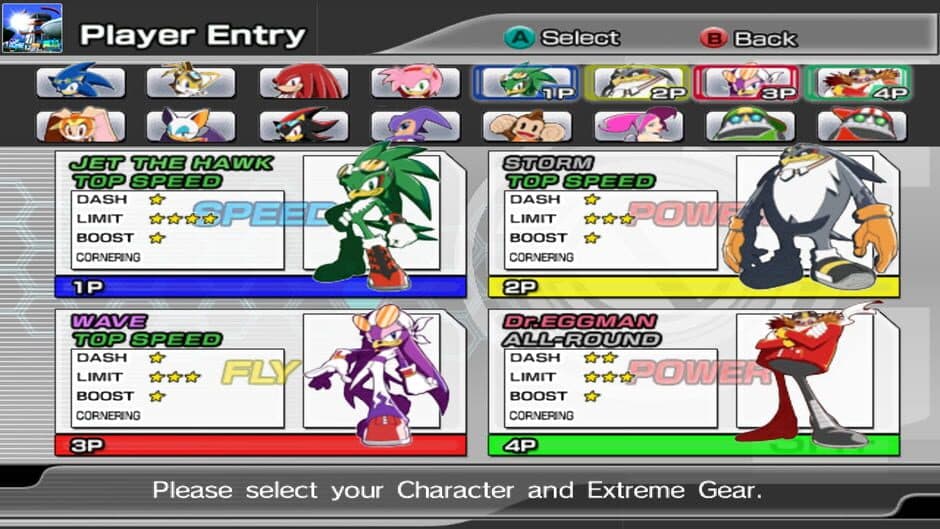 Скриншот 1 из Sonic Riders Plus
