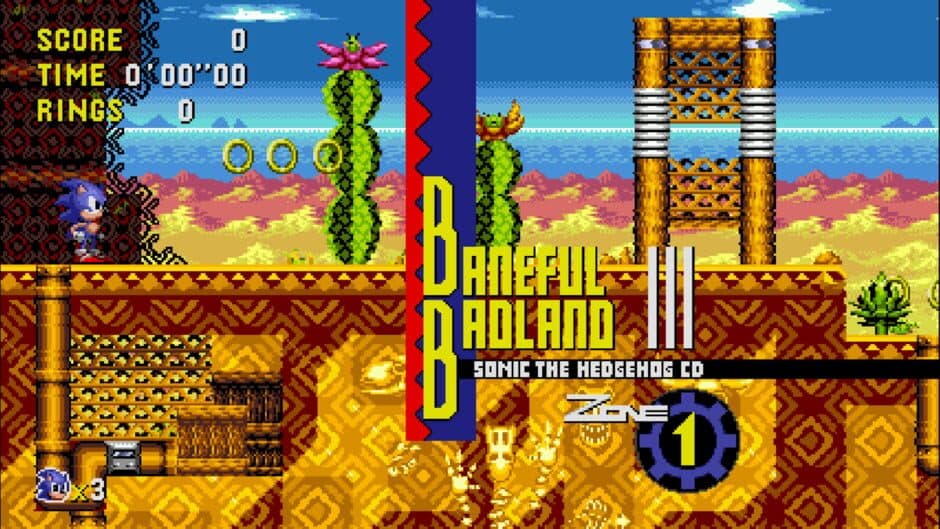 Скриншот 2 из Sonic CD's Scrapped Rounds