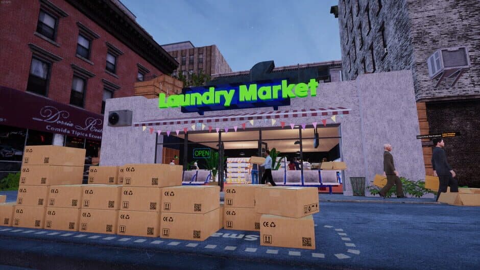 Скриншот 7 из Laundry & Supermarket Simulator