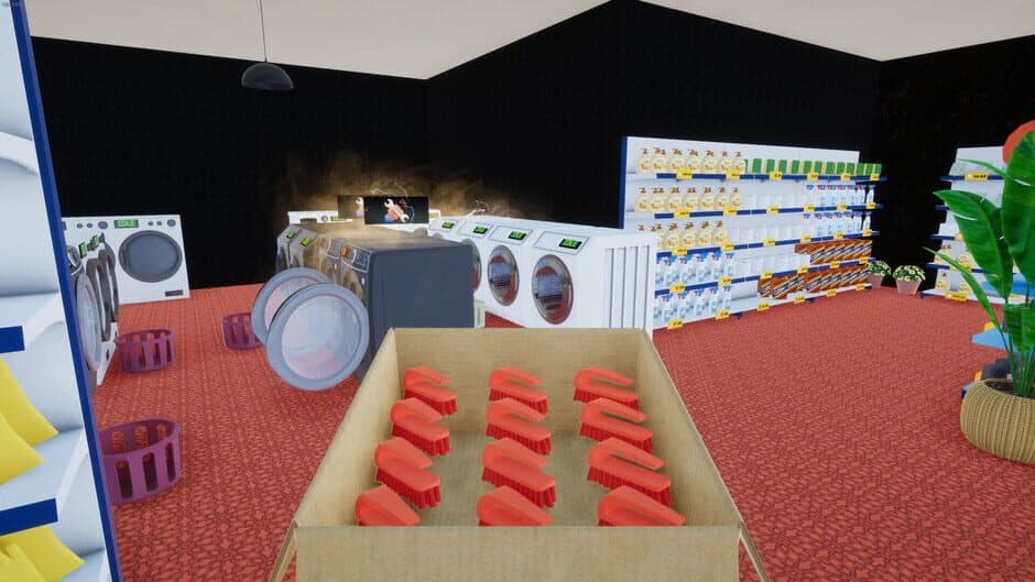 Скриншот 10 из Laundry & Supermarket Simulator