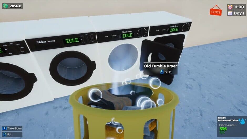 Скриншот 4 из Laundry & Supermarket Simulator