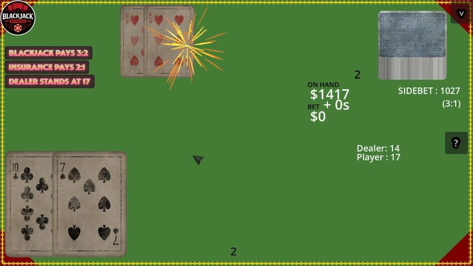 Скриншот 2 из Blackjack Simple