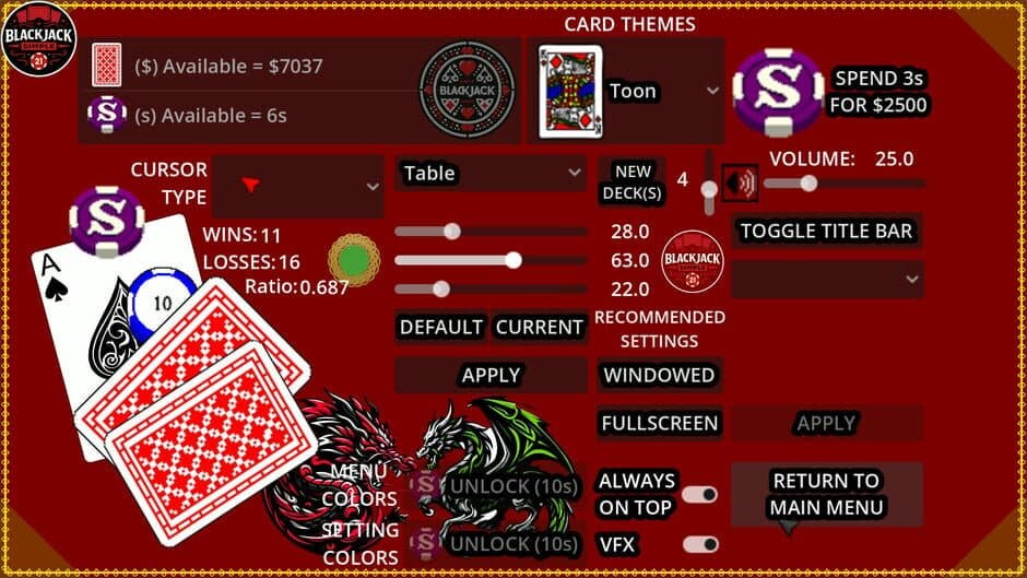 Скриншот 8 из Blackjack Simple