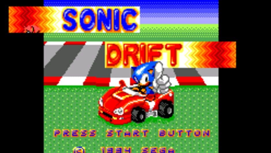 Скриншот 2 из Sonic Drift GG2SMS