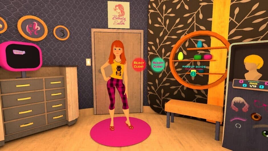 Скриншот 4 из Beauty Salon Simulator VR