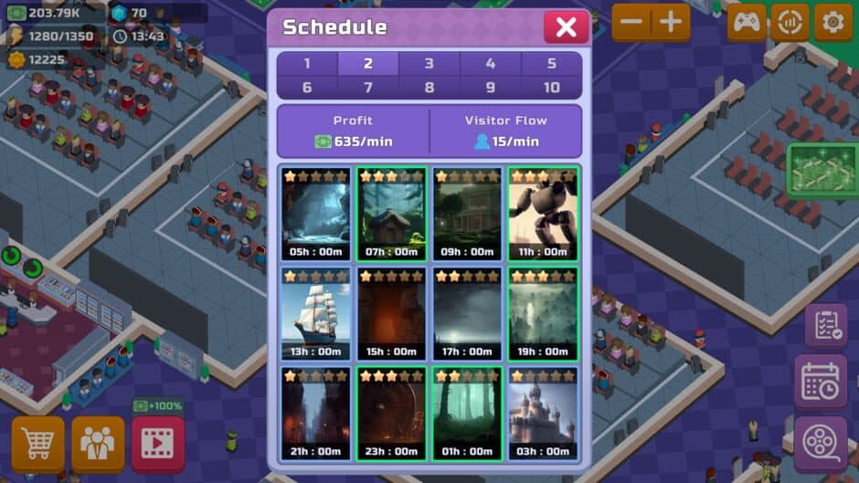 Скриншот 4 из Idle Cinema Tycoon