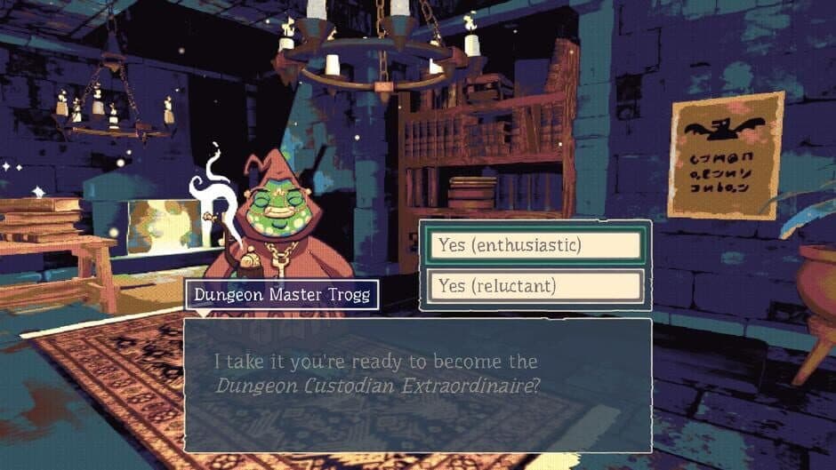 Скриншот 1 из Mops & Mobs: A Sweeping Dungeon Adventure