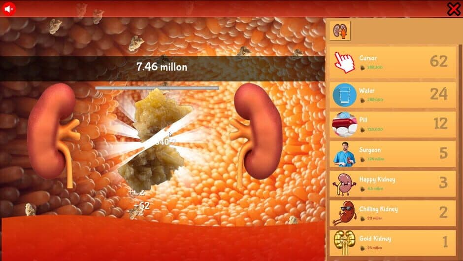 Скриншот 2 из Kidney Stone Clicker