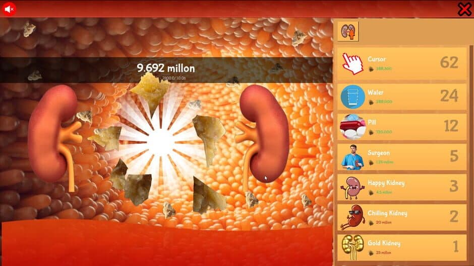 Скриншот 4 из Kidney Stone Clicker