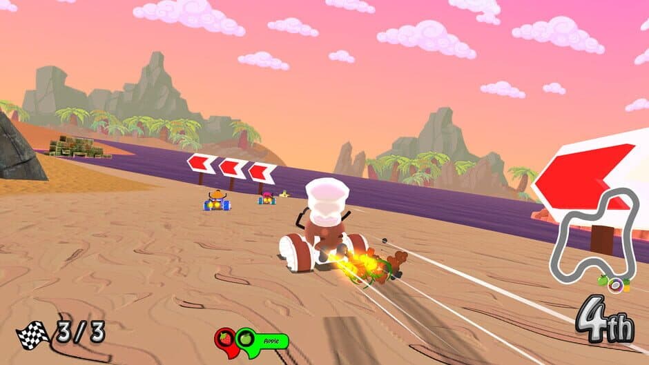 Скриншот 3 из Juiced Fruit Racing