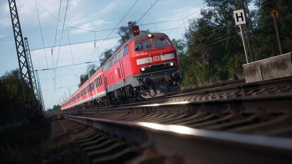 Скриншот 1 из Train Sim World 5: DB BR 218 Diesel Loco Add-On