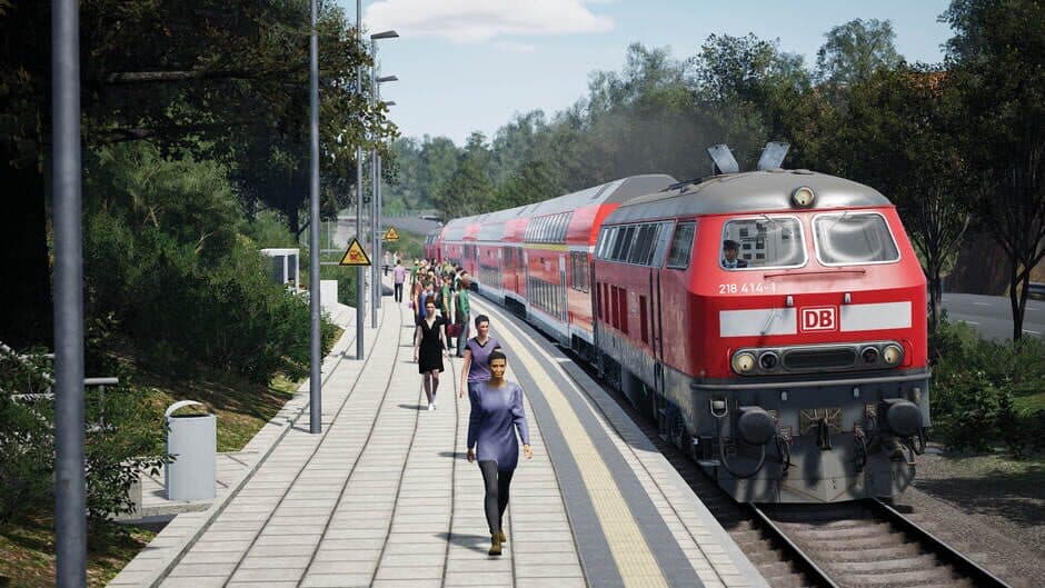 Скриншот 8 из Train Sim World 5: DB BR 218 Diesel Loco Add-On