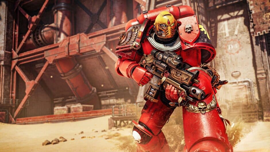 Скриншот 2 из Warhammer 40,000: Space Marine II - Blood Angels Cosmetic Pack