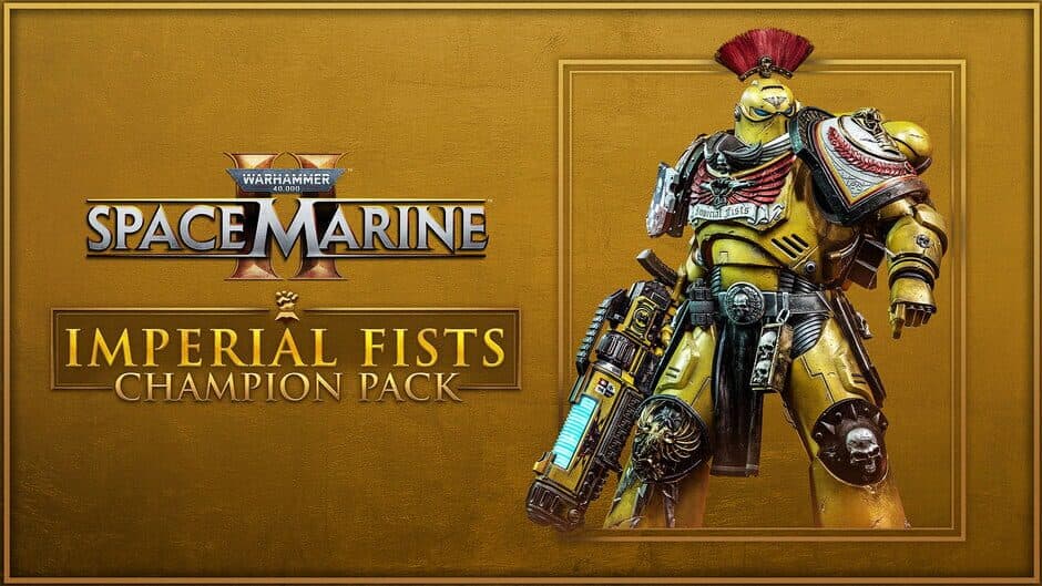Скриншот 2 из Warhammer 40,000: Space Marine II - Imperial Fists Champion Pack