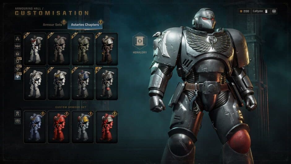 Скриншот 11 из Warhammer 40,000: Space Marine II - Raven Guard Cosmetic Pack