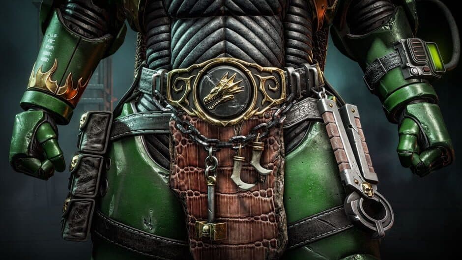 Скриншот 8 из Warhammer 40,000: Space Marine II - Salamanders Champion Pack