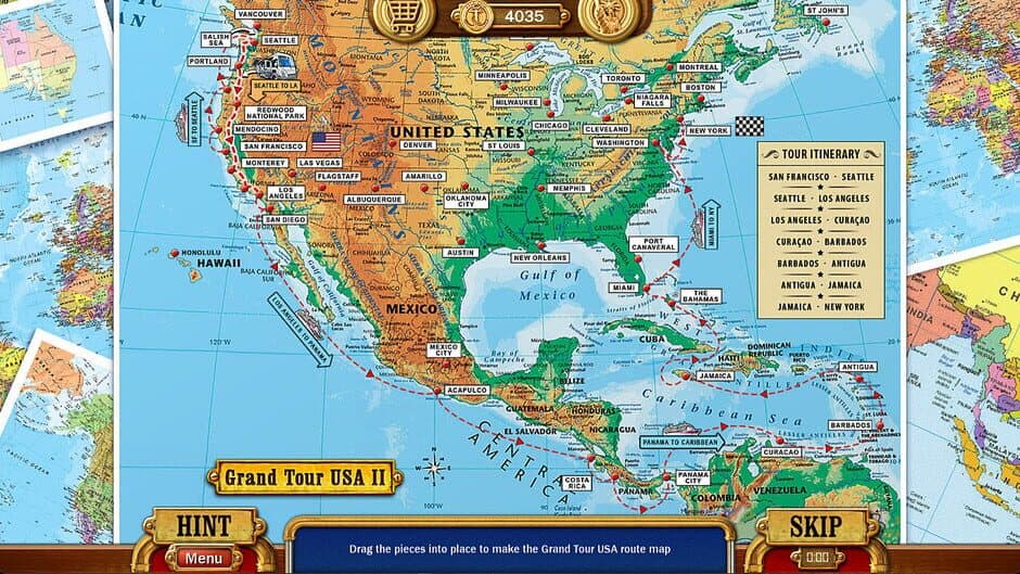 Скриншот 2 из Vacation Adventures: Cruise Director 9 - Grand Tour USA 2