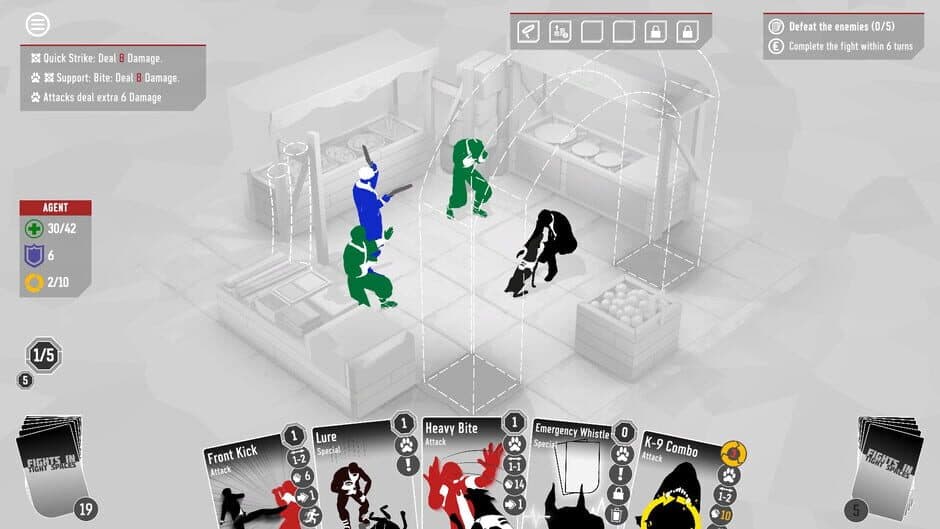 Скриншот 1 из Fights in Tight Spaces: K9 Division