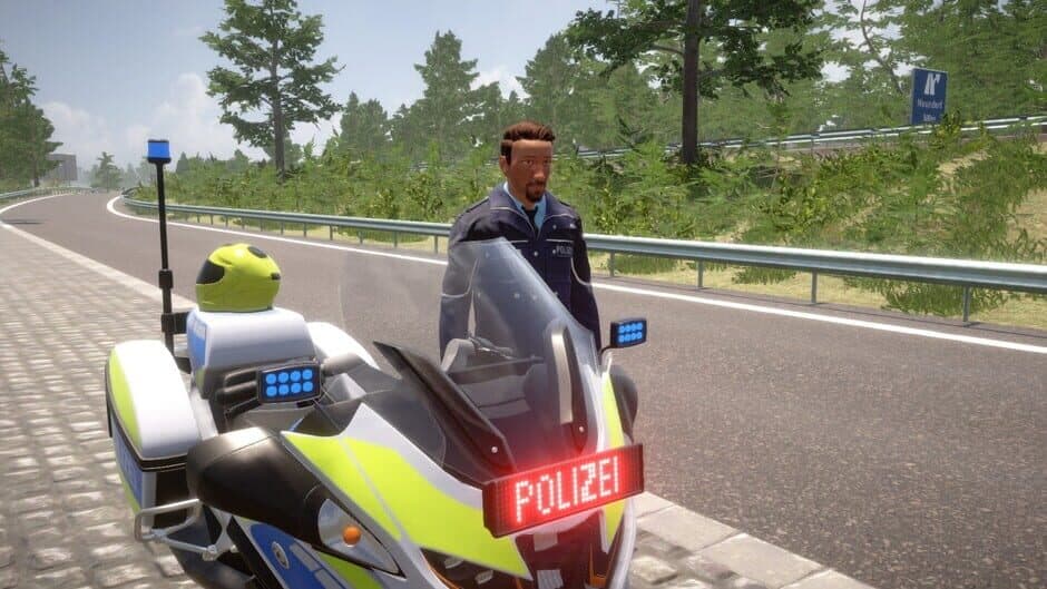 Скриншот 4 из Autobahn Police Simulator 3: Police Motorcycle