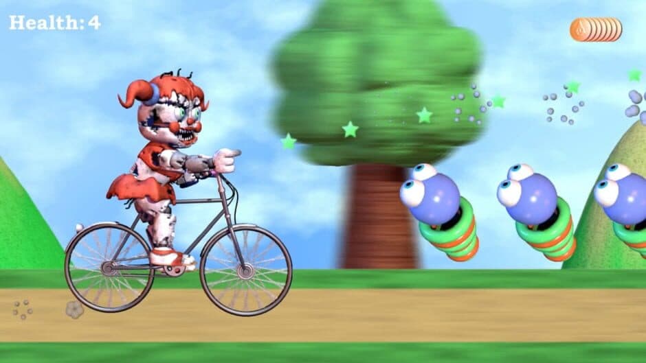Скриншот 2 из Baby's Nightmare Circus Bike Fighter