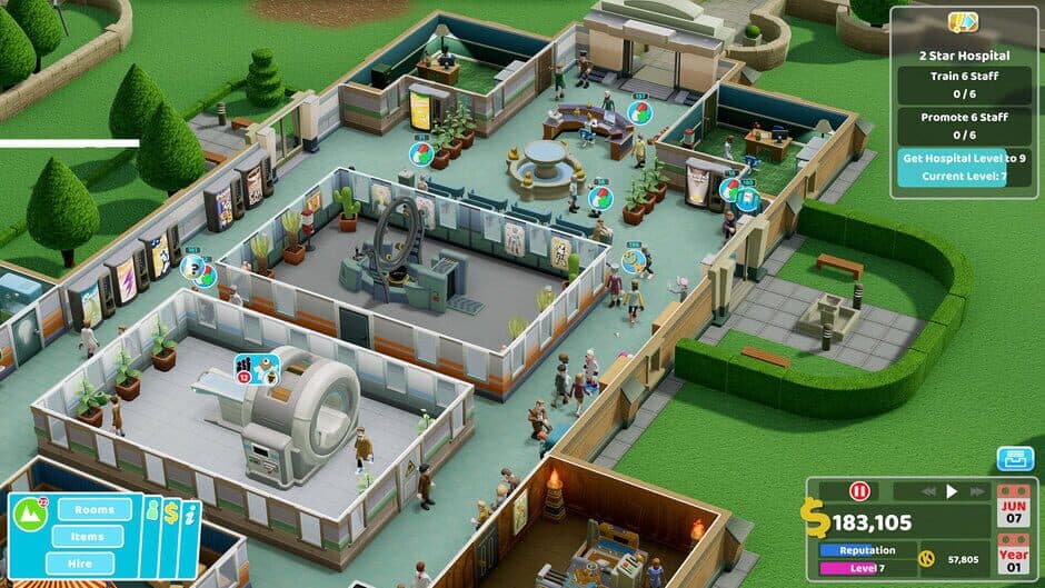 Скриншот 4 из Two Point Hospital: Full Health Collection