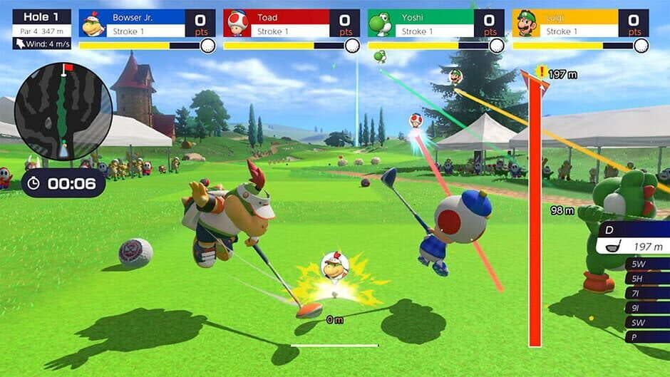 Скриншот 12 из Mario Golf: Super Rush