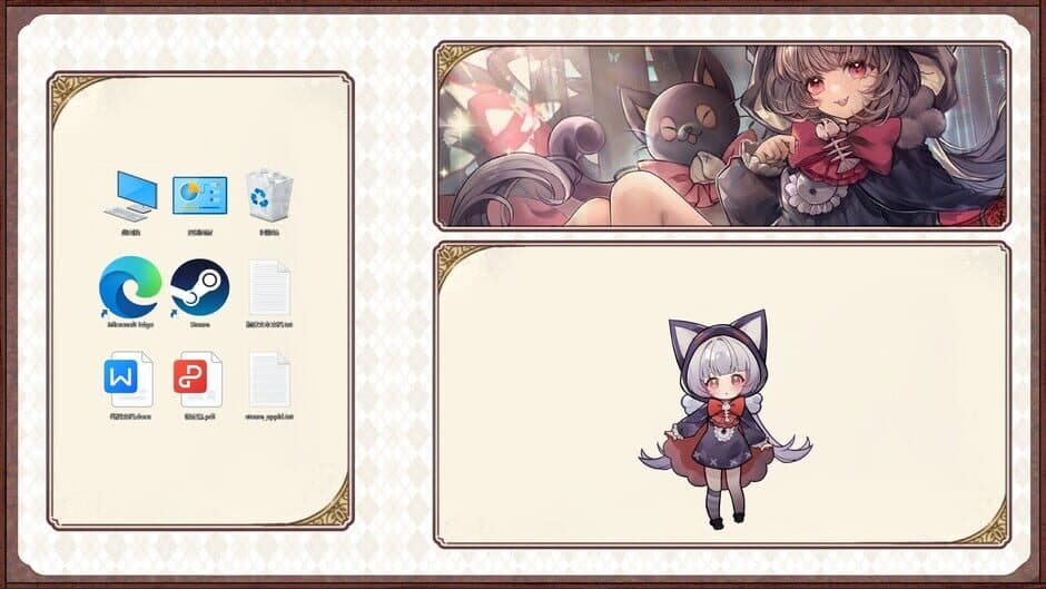 Скриншот 3 из Desktop Kitten Girl