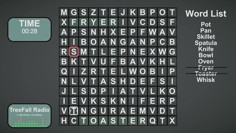 Скриншот 3 из 1-2-Exquisite Word Search!