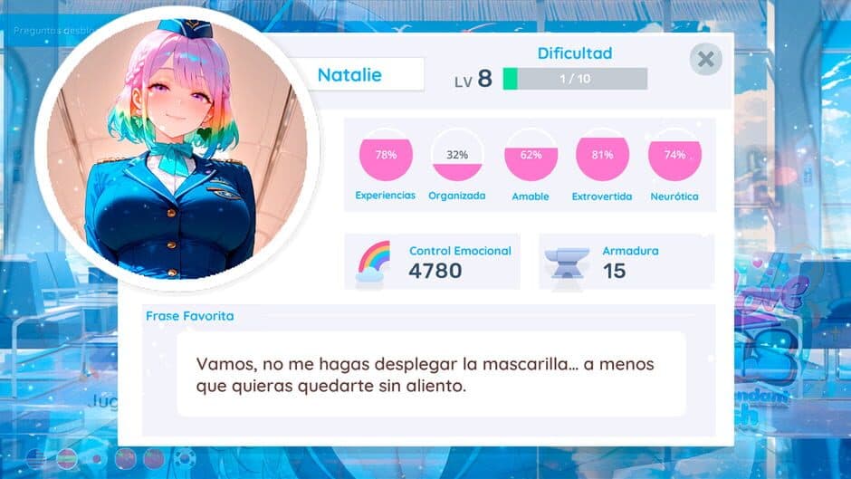 Скриншот 5 из Sky Love Girls: Flight Attendant Crush