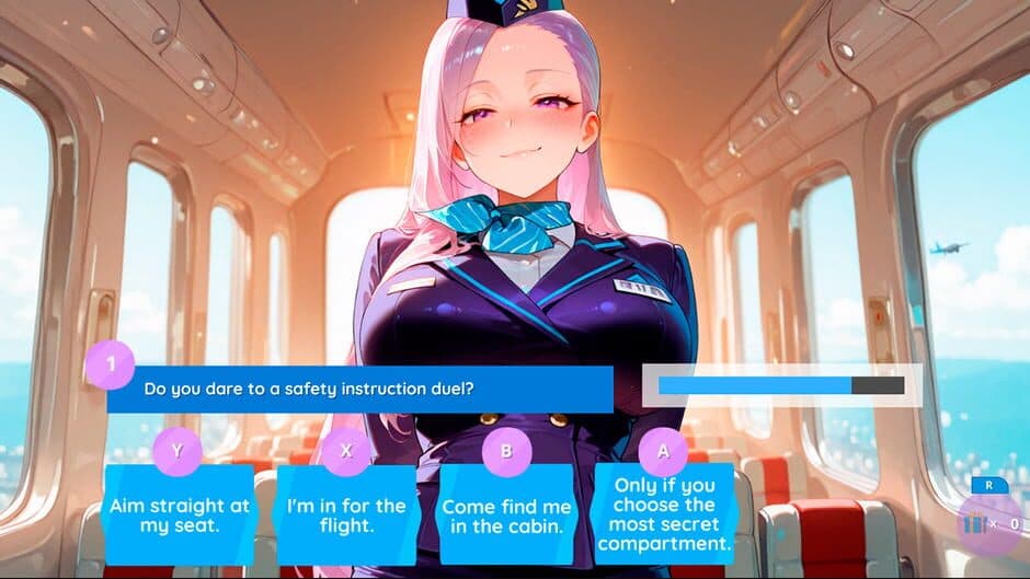 Скриншот 7 из Sky Love Girls: Flight Attendant Crush