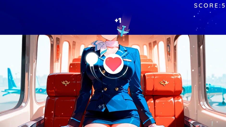 Скриншот 1 из Sky Love Girls: Flight Attendant Crush