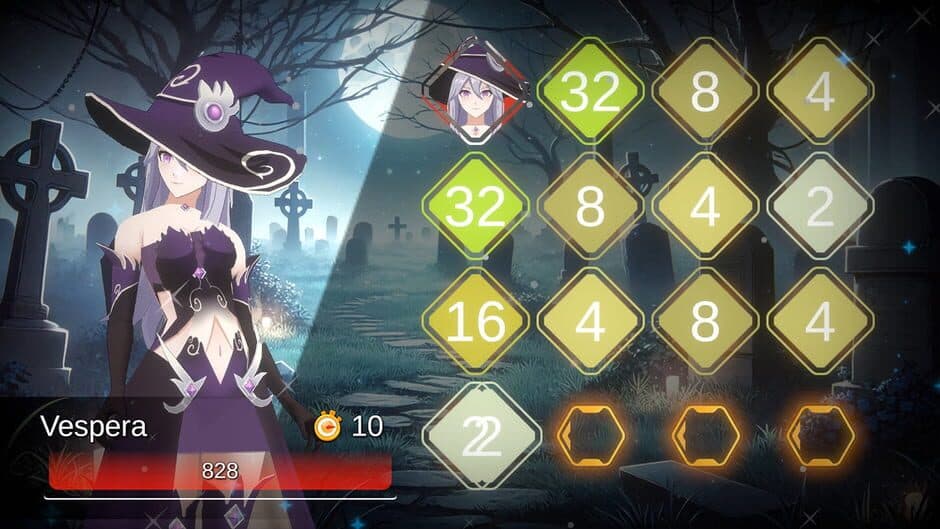 Скриншот 2 из Battle Puzzle 2048: Wicked Witches