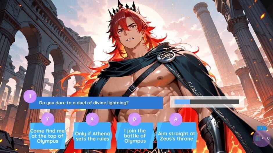 Скриншот 2 из Garden of the Greek Gods: Zeus, Poseidon & Hades Love Story