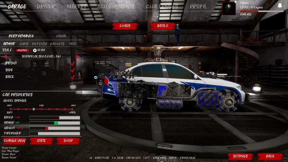 Скриншот 2 из Chaos on Wheels: Deluxe Edition