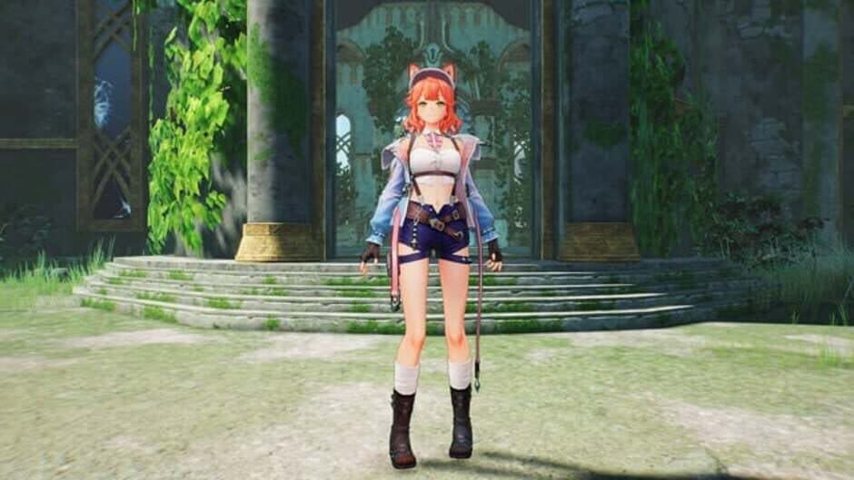 Скриншот 4 из Atelier Yumia: The Alchemist of Memories & The Envisioned Land - "The Red Alchemist & the White Guardian” Costume Set