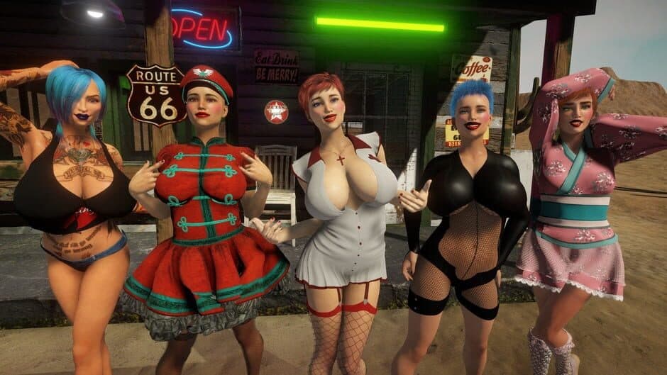 Скриншот 1 из 3D Visual Novel Maker