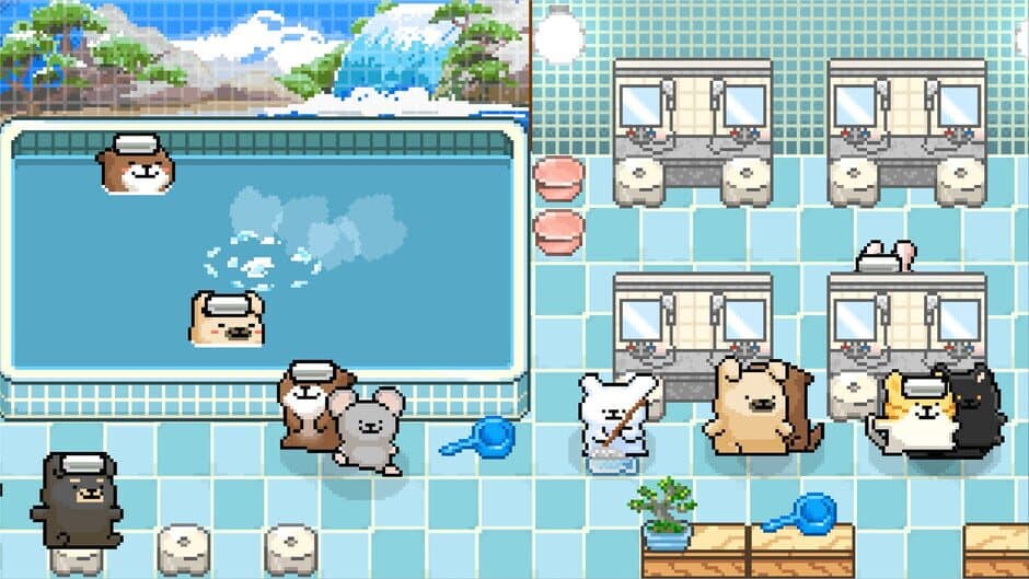 Скриншот 3 из Maltese's Fluffy Onsen