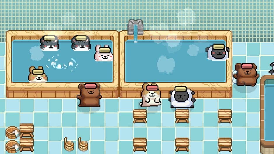 Скриншот 4 из Maltese's Fluffy Onsen