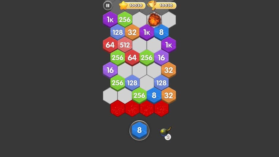 Скриншот 3 из Hexa Fusion 2048