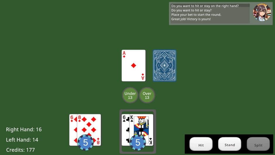 Скриншот 3 из Hit and Stand Blackjack