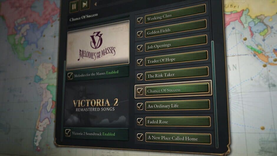 Скриншот 1 из Victoria 3: Melodies for the Masses Music Pack