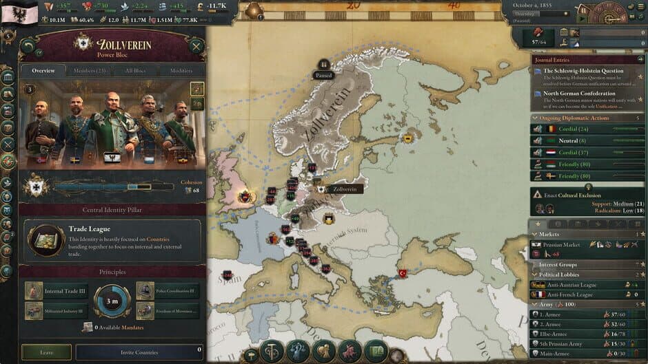 Скриншот 1 из Victoria 3: Sphere of Influence